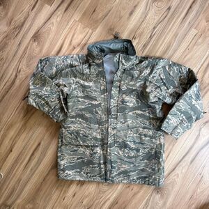 Barrier Wear Men’s All-Purpose Parka Environmental Camo Military Jacket Medium E